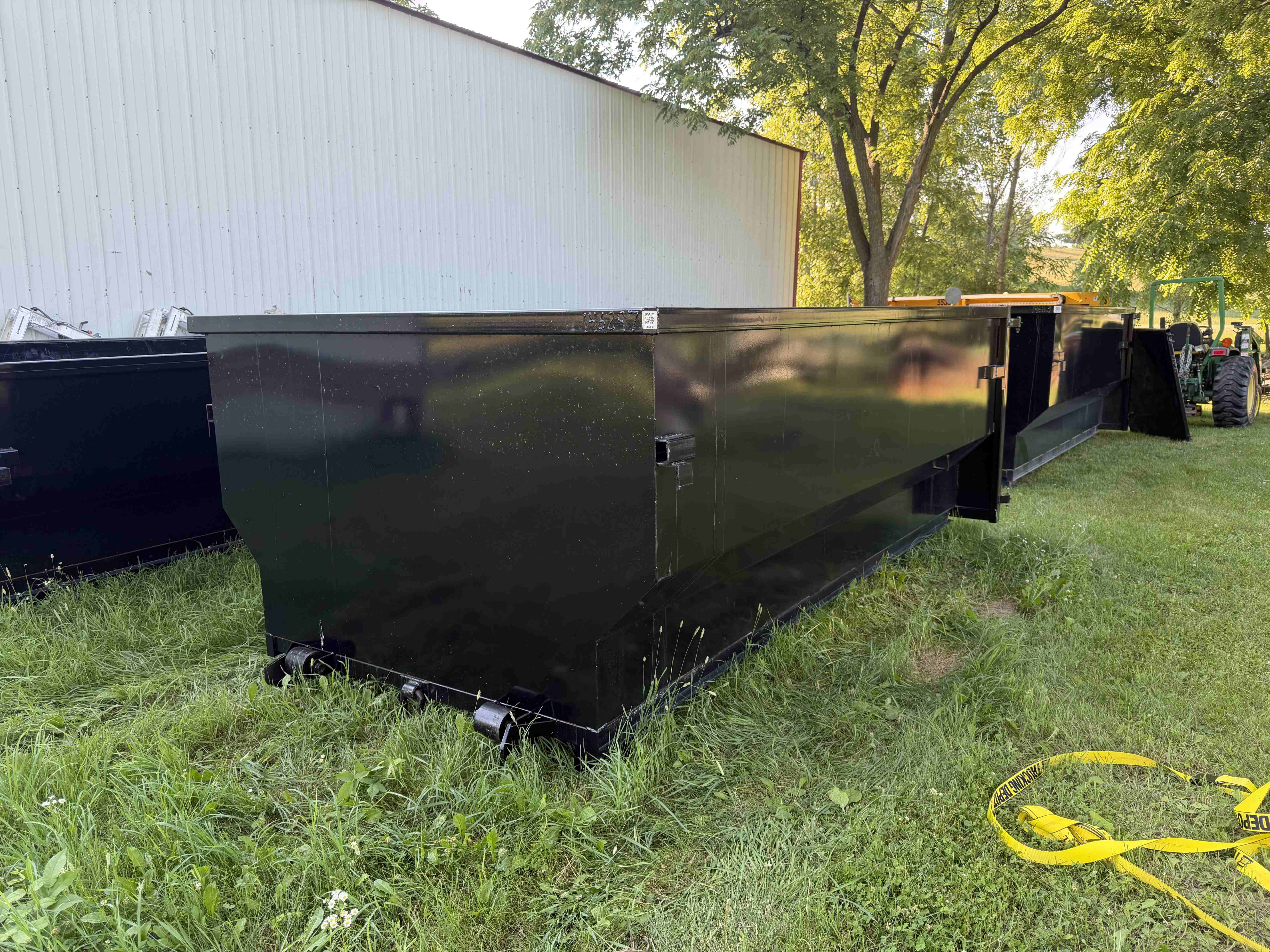 17 yard roll-off dumpster for rent in Waukesha, WI — side view